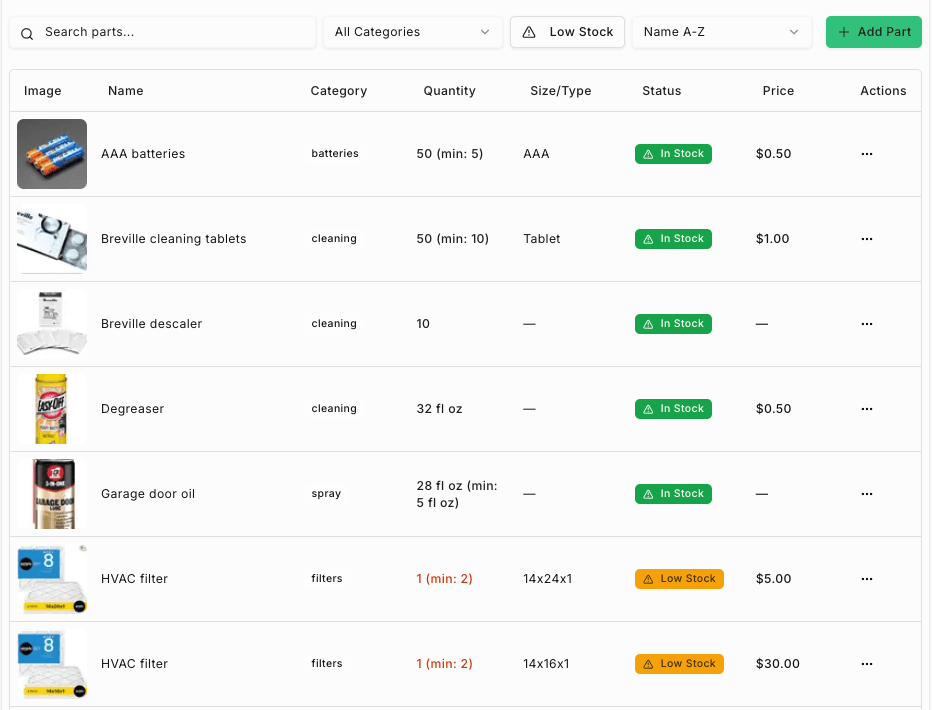 Create your home profile